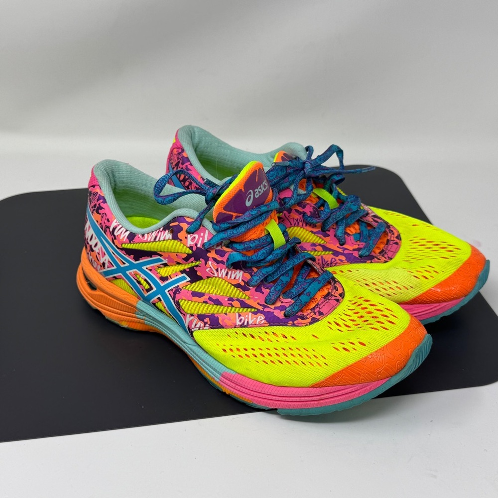 Asics Gel Noosa Tri 10 Women's Size 7 Triathlon Running Shoes Multicolor